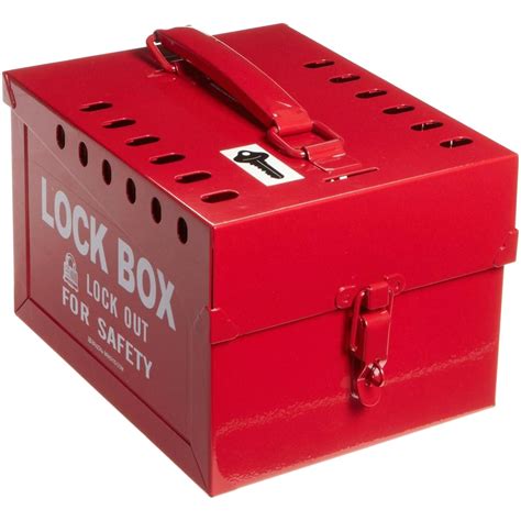 steel box with lock